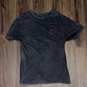 Men's Washed Black T-Shirt